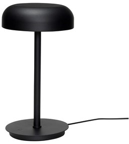 Lampada da tavolo dimmerabile a LED nera (altezza 37 cm) Velo - Hübsch