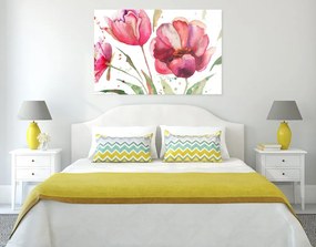 Quadro su tela – Tulipani stupendi in versione interessante