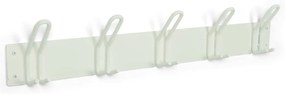 Attaccapanni da parete bianco in metallo 70 cm Miles – Spinder Design