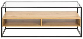 Tavolo TV ZEIN quercia/nero