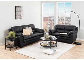 Tavolino rotondo con piano in vetro ø 79 cm Bayonne - Actona