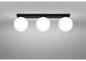 Sollux SL.1153 - Lampada da soffitto YOLI 3xG9/12W/230V nero