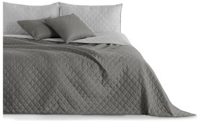 Copriletto grigio in microfibra double-face , 200 x 220 cm Axel - DecoKing
