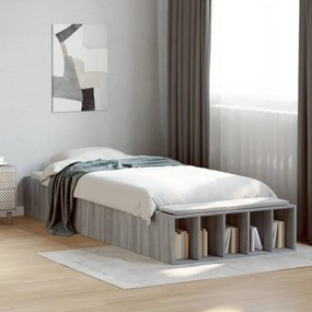 Giroletto grigio sonoma 90x190 cm in legno multistrato