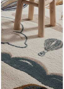Tappeto per bambini color crema 120x170 cm Hot Air Balloon – Hanse Home