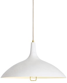 GUBI - 1965 Lampada a Sospensione Ottone/Bianco GUBI