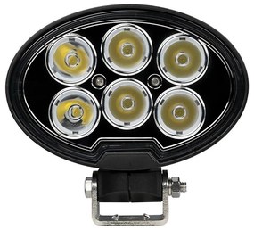 LED Faretto per macchina BLACK LED/60W/10-30V IP69 5700K ovale