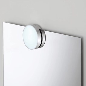 Lampada Led Tonda Diametro 10 Cm Feridras Cromo Lucido