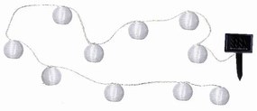 Catena luminosa a LED solare adatta all'esterno, lunghezza 2,7 m Festival - Star Trading