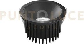 Incasso quantum r30da nero 30w 4500 cct 3000k-4000k ip44 16x9,6cm