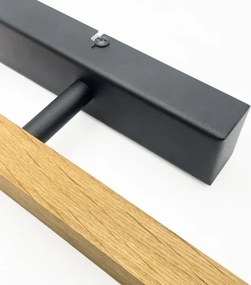 Lampada per quadri LED VERDE LED/5,5W/230V 3000K 46 cm rovere/nero