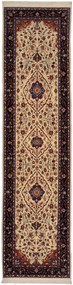 Isfahan Tappeto orientale 80x310 Beige (Cina) Annodato A Mano