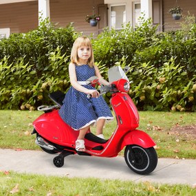 Piaggio Vespa 946 Elettrica 12V per Bambini Rossa...