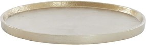 Vassoio decorativo in metallo Maes - Light &amp; Living