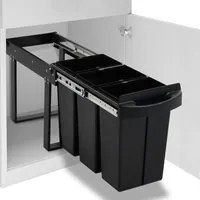 Cestino Estraibile per Mobile Cucina Chiusura Ammortizzata 36L 51180