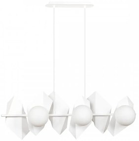 Lampadario a Sospensione DRIFTON 6 BLACK e WHITE Colore Bianco