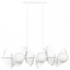 Lampadario a Sospensione DRIFTON 6 BLACK e WHITE Colore Bianco