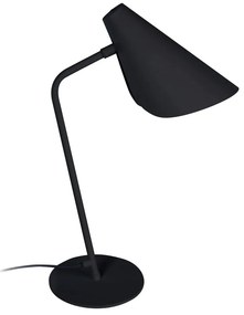 Lampada da tavolo nera, altezza 45 cm Lisboa - SULION