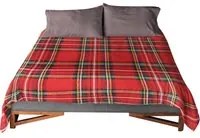 Coperta matrimoniale 190x200 cm Cottage tartan