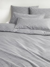 Copripiumino in cotone con motivo grafico Milano