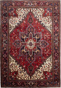 Heriz Tappeto persiano 300x210 Rosso (Iran) Annodato A Mano