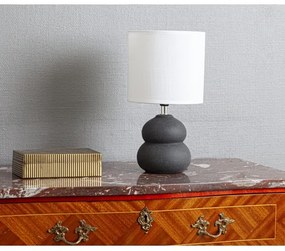 Cottex 8000120-4000 - Lampada da tavolo LUCIE 1xE14/8W/230V grigia