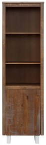 Libreria in legno di pino di colore naturale 55x180 cm Lagos - Støraa