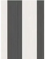 Cole & Son Carta da parati Jaspe Stripe - Black/ White
