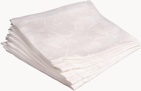 Set di 6 tovaglioli in lino con bordino jacquard Minija