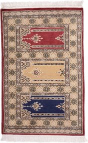 Bokhara Tappeto 90x60 (Pakistan) Annodato A Mano