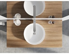 Ravak XJX01140001 - Lavabo da appoggio UNI Ø 40 cm ceramica/bianco