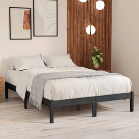 Giroletto grigio in legno massello di pino 120x200 cm