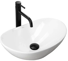 Lavabo da appoggio REA Royal Mini White