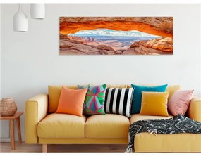 Quadro Canyon in Utah (1 Part) Narrow  Colore Arancione, Dimensioni e Misure 150x50