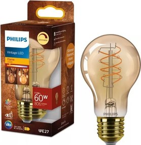 Lampadina LED dimmerabile VINTAGE Philips A60 E27/7,3W/230V 2200K