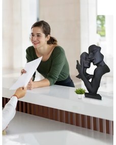 Decorazione da tavolo 29x9x17 cm resina/nera