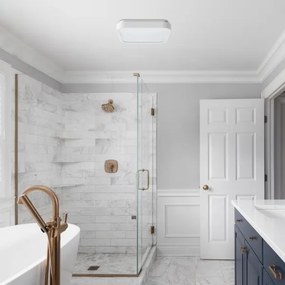 Rabalux 71261 - Plafoniera LED da bagno SAMIRA LED/48W/230V IP44 bianco