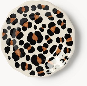 Piatto da torta fatto a mano Leopardo