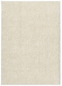 Tappeto a Pelo Lucido Lungo ISTAN Effetto Crema 240x340 cm