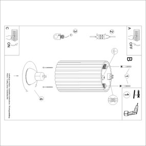 Brilagi - Faretto CRESTO 1xGU10/10W/230V 10 cm turchese