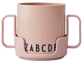 Tazza per bambini rosa Eat &amp; Learn - Design Letters