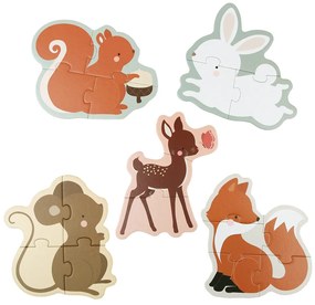A Little Lovely Company - puzzle con animali del bosco