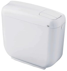 Cassetta a Zaino Per Wc Monoblocco Con Doppio Scarico Cr Smart "Concept 2" Bianco