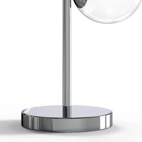 ONLI - Lampada da tavolo KIMBERLY 2xG9/6W/230V 40 cm cromo lucido