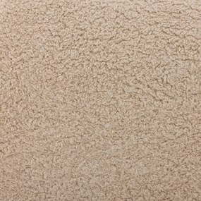 Panca crema in tessuto bouclé Bobbie - Bloomingville