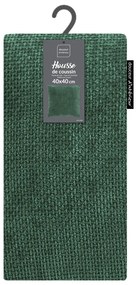 Federa decorativa in ciniglia 40x40 cm Leo – douceur d'intérieur