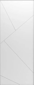 Pannello per porta blindata //PANN BLIND VENEZIA BCO 94X213CM 6MM SX verniciato bianco L 94  x H 213 cm, Sp 6 mm apertura sinistra