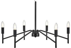 Apparecchio a sospensione nero , ø 70 cm Monarch - Markslöjd