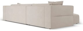 Divano angolare beige, angolo sinistro Esther - Milo Casa