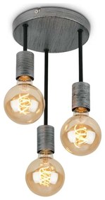 Briloner - Lampadario a sospensione con filo HENGA 3xE27/60W/230V